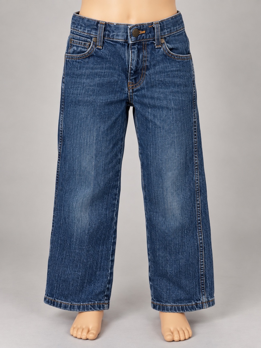 Wrangler Boys Retro Relaxed Bootcut Jeans Size 7 Medium Wash